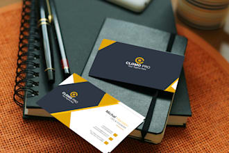 design modern luxury business card