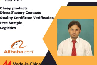 be your product sourcing agent from alibaba and china