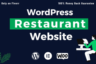 design restaurant wordpress website with online ordering