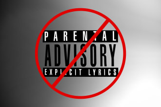 remove explicit words from any song to be radio clean