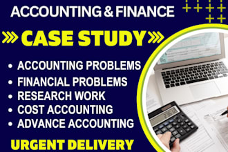 do accounting assignments and projects