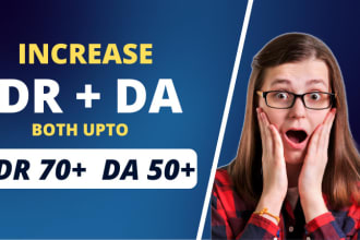 increase domain rating ahrefs DR domain authority moz da off page SEO