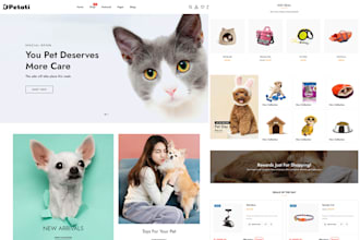 do pet website pet store shopify pet store pet logo pet food dropshipping store