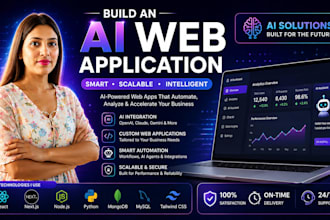 build an ai web application