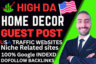 publish article guest post on high DR home décor USA blogs