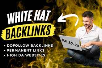 do seo high quality dofollow manual white hat backlinks