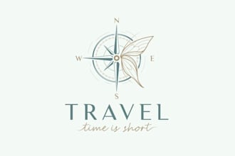 make unique, modern and creative butterfly logo design