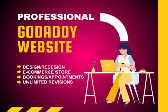 design or redesign godaddy website