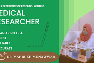 write medical assignments, fitness articles and blogs