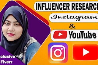 find best instagram influencer and youtube influencer