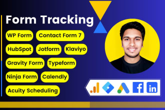 setup contact form 7, calendly, wp, hubspot, typeform tracking via gtm