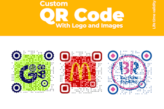 create custom qr code design with your logo in 30 min
