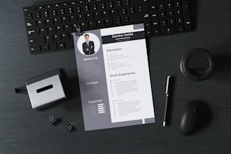 design professional resume design and CV template