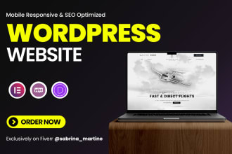 design or redesign wordpress website with elementor pro