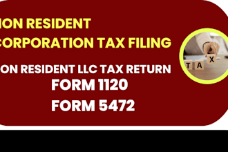 file form 1120 and 5472 for non resident US llc