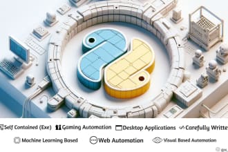 be your python based developer for high quality automation