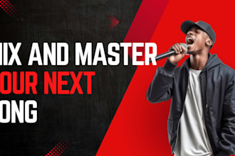 mix and master your song of any genre, audio engineering