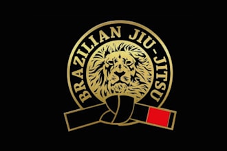 design professional jiu jitsu logo