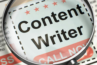 write an article, content piece, or blog post