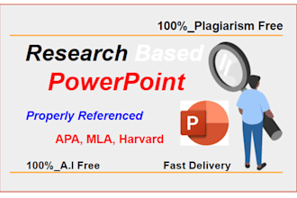 help to create research powerpoint