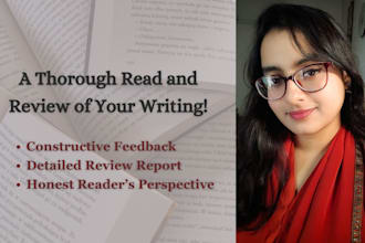 beta read your story and provide an honest, in depth review