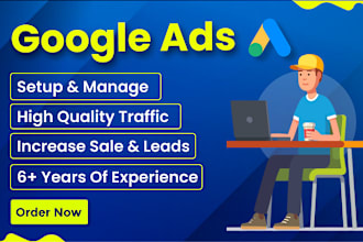setup, optimize and manage google ads and PPC campaigns