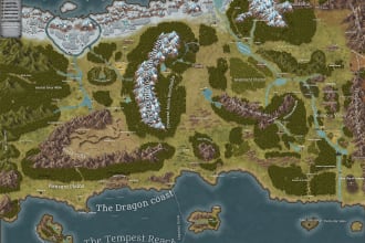 create your fantasy map, city, world map