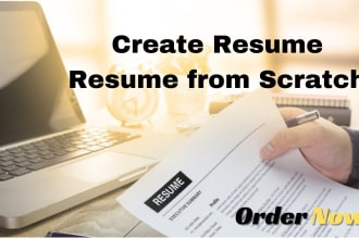 write a professional tech resume from scratch, cover letter and linkedin
