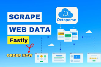 do web scraper with octoparse for any data extraction