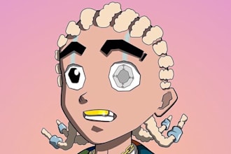 do 2d nft art nft collection pixel art crypto punk character design 2d nft