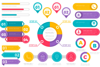 design professional, infographic, flow process, flow chart