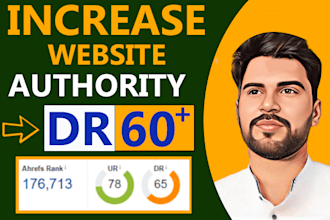 increase ahrefs domain rating, increase DR 0 to 50 plus