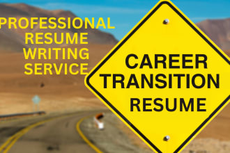 make career change, career transition resume, and cover letter