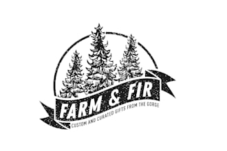 create an amazing, premium christmas tree logo and provide it quickly