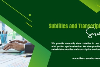 make subtitles srt file in english