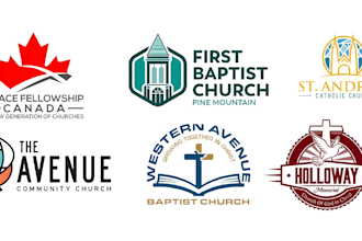 do modern and unique best quality church, religious or ministry logo design