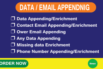 do email appending enrichment and data appending enrichment