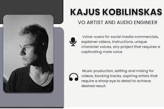 do lithuanian voice over for your project