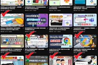 design eye catching youtube or social media thumbnails with viral appeal