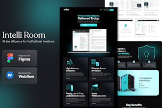 build custom responsive webflow website design and development, webflow expert