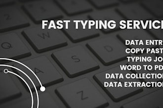 do provide retyping services for pdfs and pictures