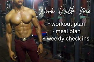 be your online personal trainer and nutritionist