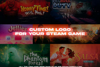 make custom logo for your steam game