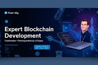 shape your digital future blockchain and website developer