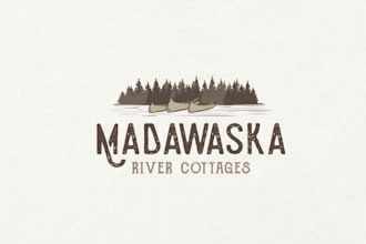 create a classic business and a contemporary river or lake logo design