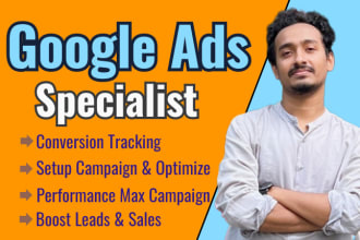 audit, manage, optimize google ads PPC campaign, SEM and conversion tracking