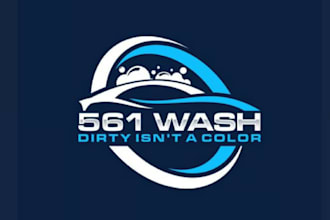 create a car wash logo and have it delivered quickly