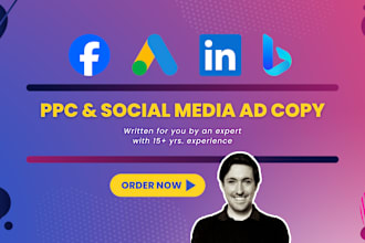 write engaging ad copy for PPC and social media campaigns