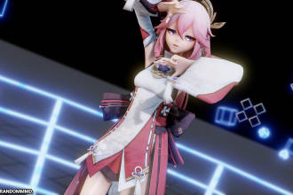 do a mmd video for you with the available resources stage, motion, camera, etc