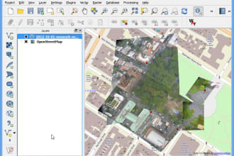 do georeferencing, digitization and spatial analysis on arcgis